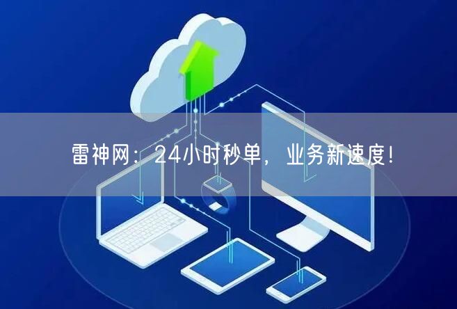 雷神网：24小时秒单，业务新速度！